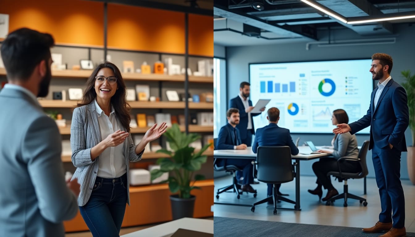 découvrez les principales différences entre un vendeur et un commercial dans notre guide complet. apprenez à reconnaître leurs rôles, compétences et stratégies respectives pour améliorer vos relations professionnelles et optimiser votre équipe de vente.