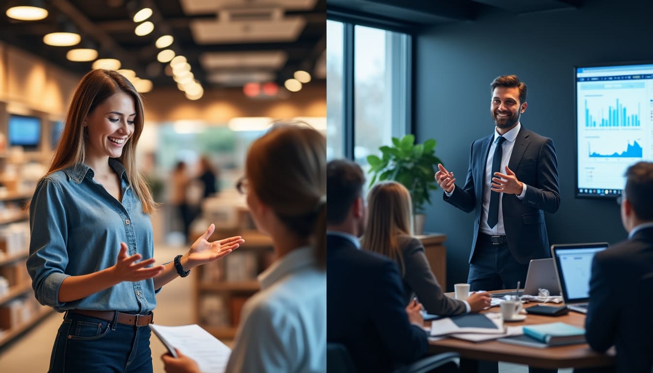 découvrez les distinctions clés entre un vendeur et un commercial dans notre article. apprenez les spécificités de chaque rôle et comment leur approche diffère pour maximiser les ventes et établir des relations clients durables.