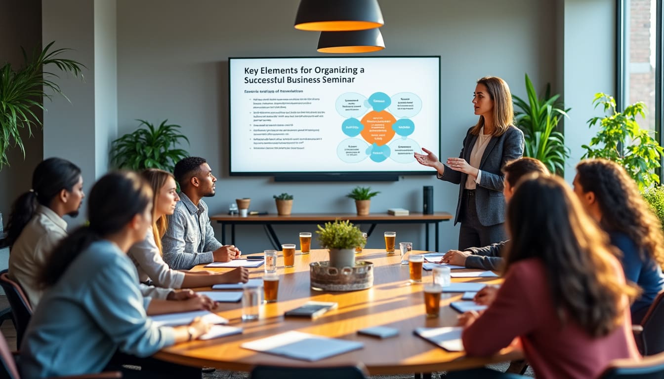 découvrez les éléments essentiels pour garantir le succès de votre séminaire commercial. apprenez à planifier, structurer et animer vos événements afin de maximiser l'impact et l'engagement des participants.
